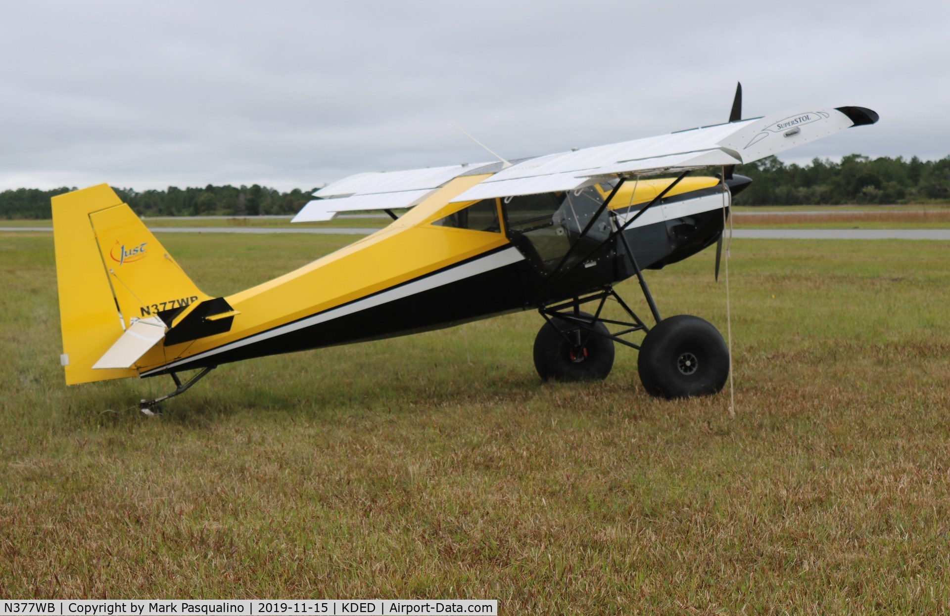 N377WB, 2015 Just Aircraft JA30 Superstol C/N JA449-03-15, JA30 Superstol