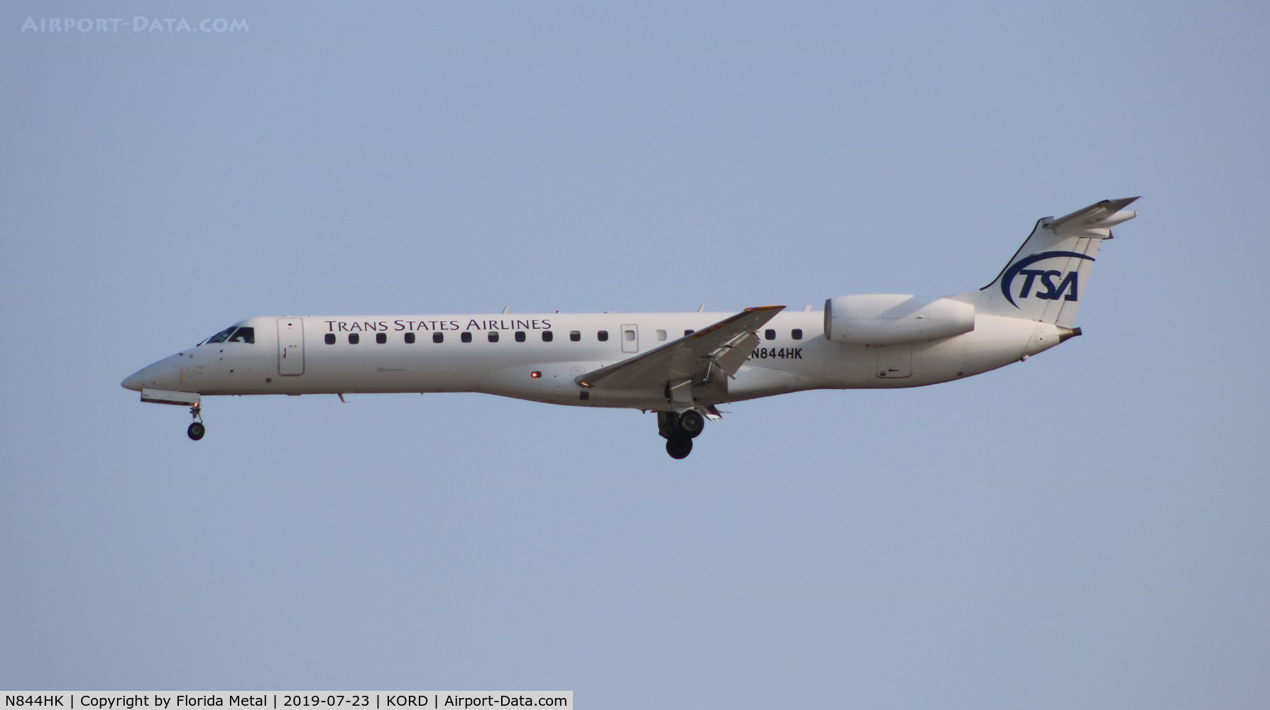 N844HK, 2004 Embraer ERJ-145LR (EMB-145LR) C/N 14500838, Trans State