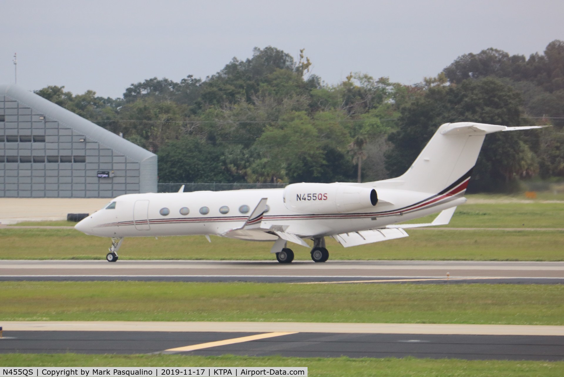 N455QS, 2007 Gulfstream Aerospace GIV-X (G450) C/N 4074, Gulfstream G-IV-X