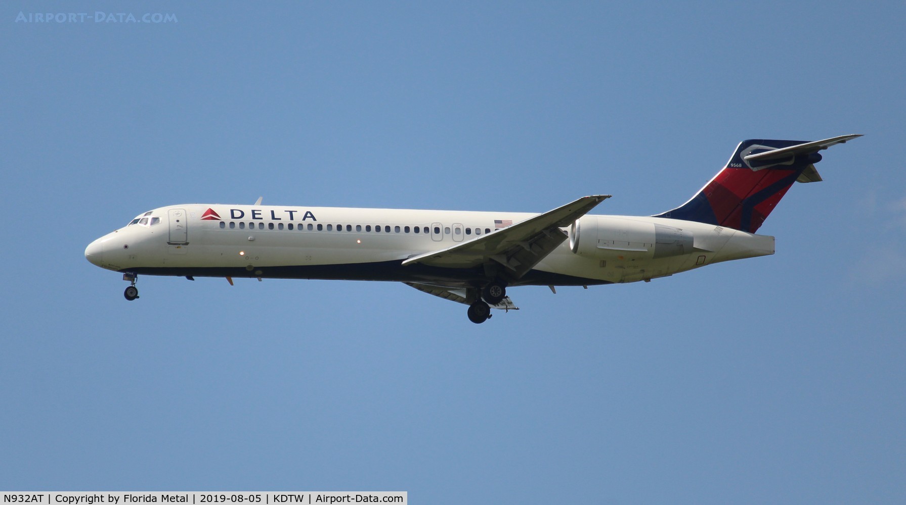 N932AT, 2000 Boeing 717-200 C/N 55073, Delta