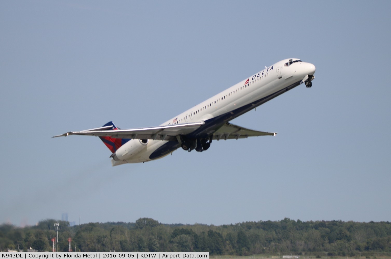 N943DL, 1989 McDonnell Douglas MD-88 C/N 49816, Delta