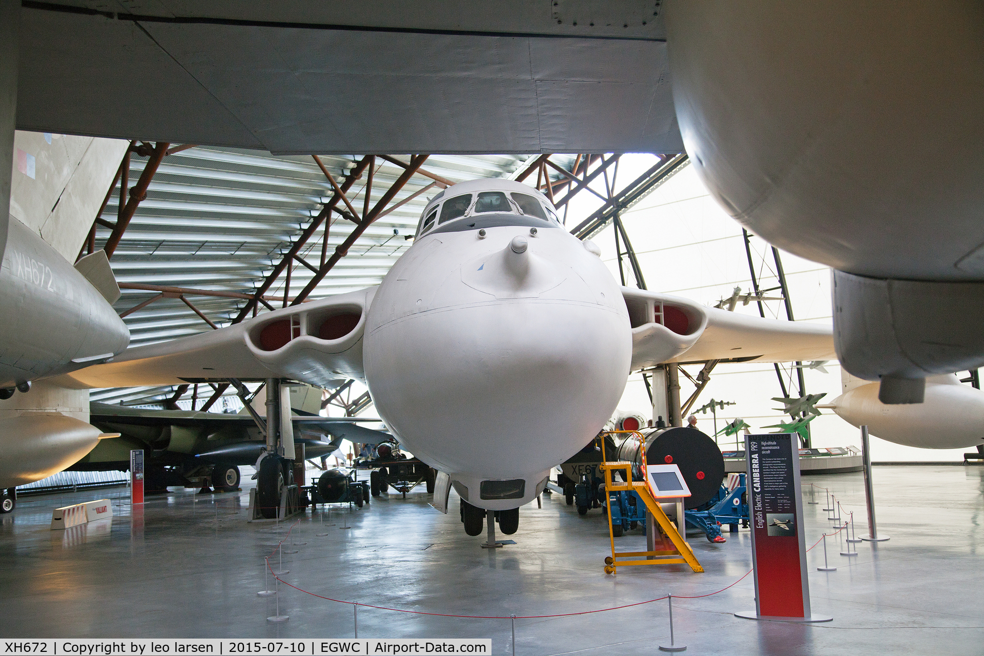 XH672, 1960 Handley Page Victor K.2 C/N HP80/57, Cosford Museum 10.7.2015