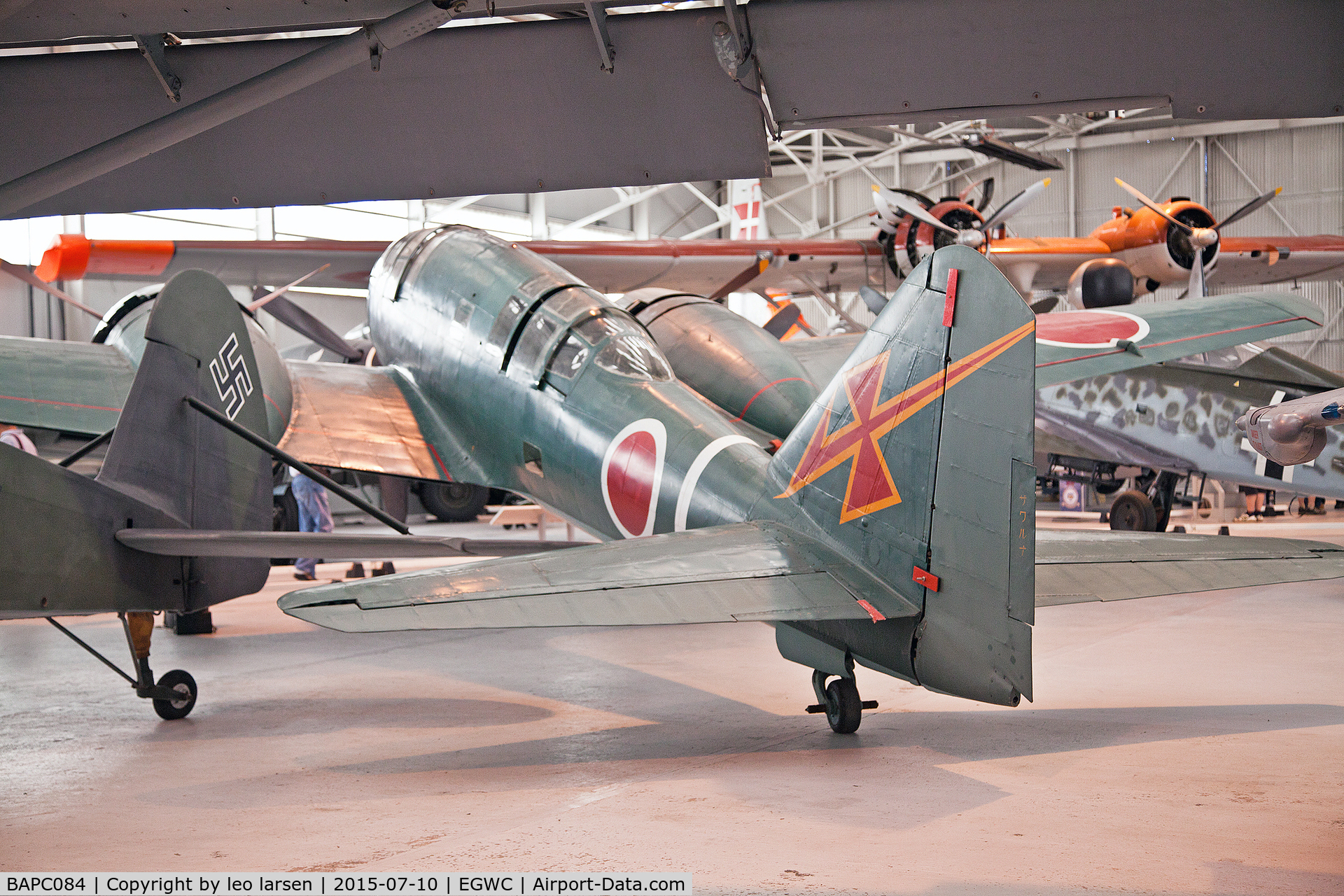 BAPC084, 1932 Mitsubishi Ki 46-III Dinah C/N 5439, Cosford Museum 10.7.2015