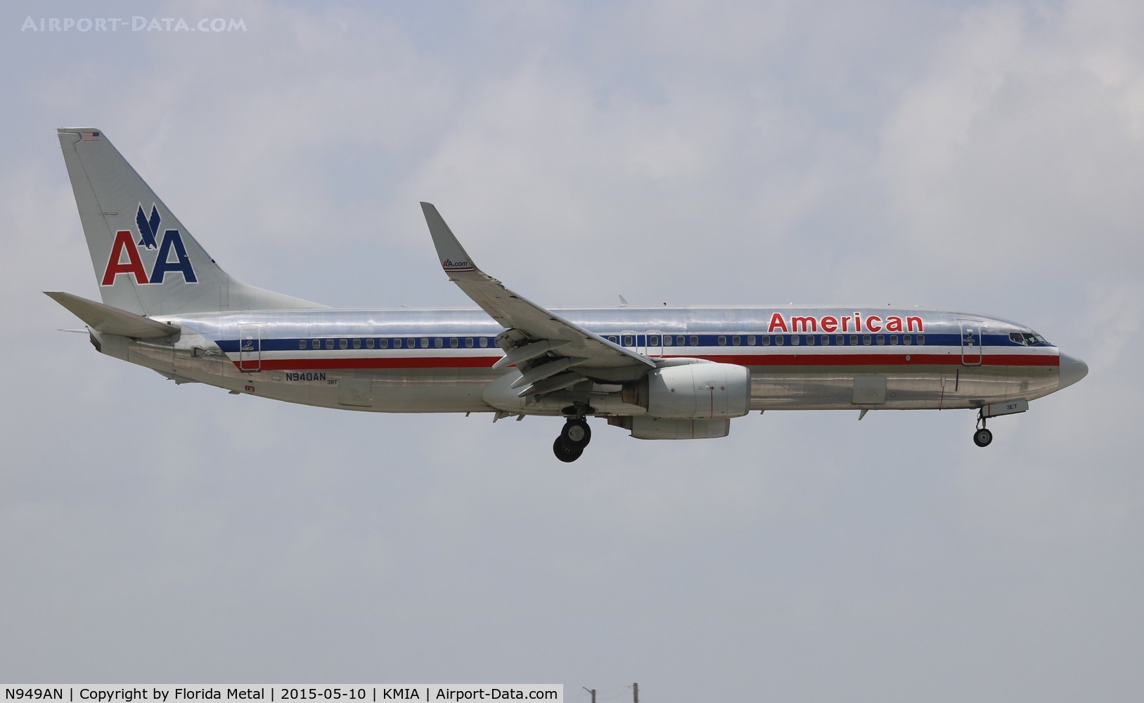 N949AN, 2000 Boeing 737-823 C/N 29537, American