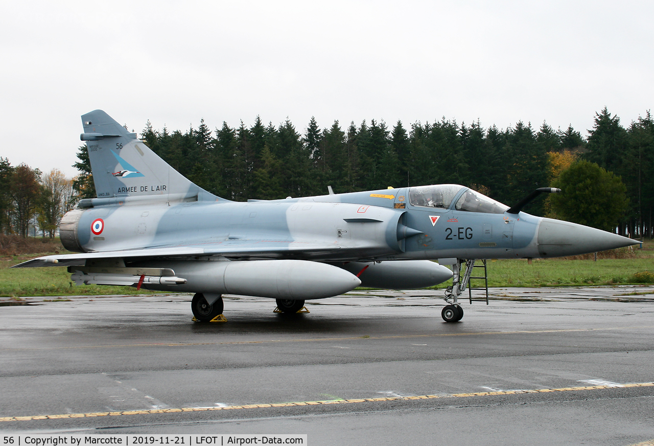 56, Dassault Mirage 2000-5F C/N 56, EC 1/2 Cigognes fighting squadron.