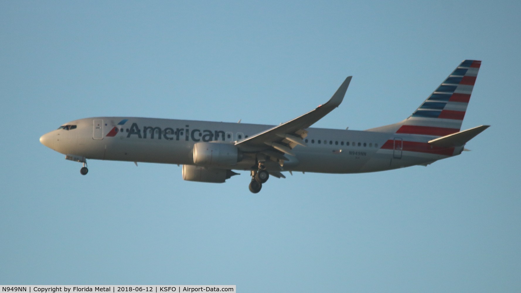 N949NN, 2014 Boeing 737-823 C/N 31192, American