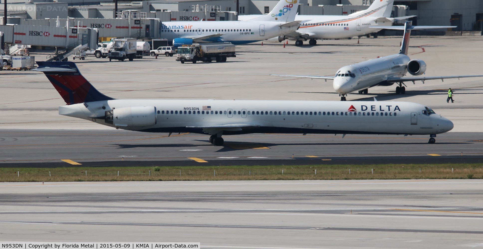 N953DN, 1996 McDonnell Douglas MD-90-30 C/N 53523, Delta