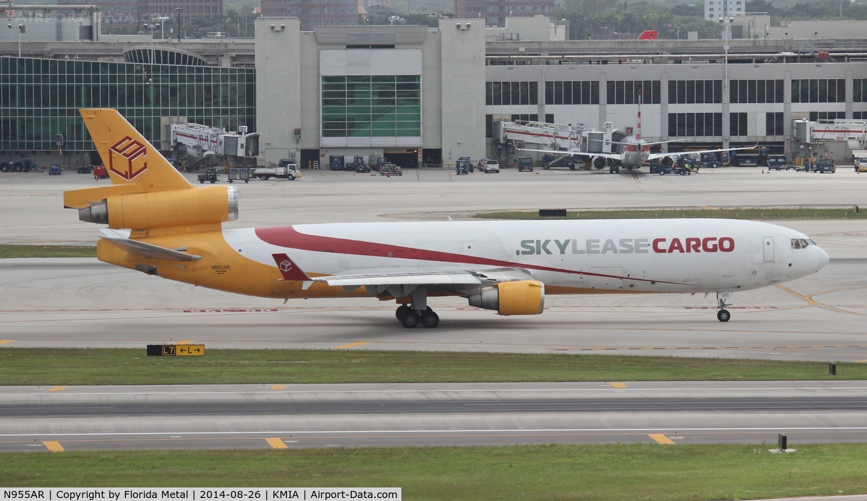 N955AR, 1992 McDonnell Douglas MD-11F C/N 48496, Skylease Cargo