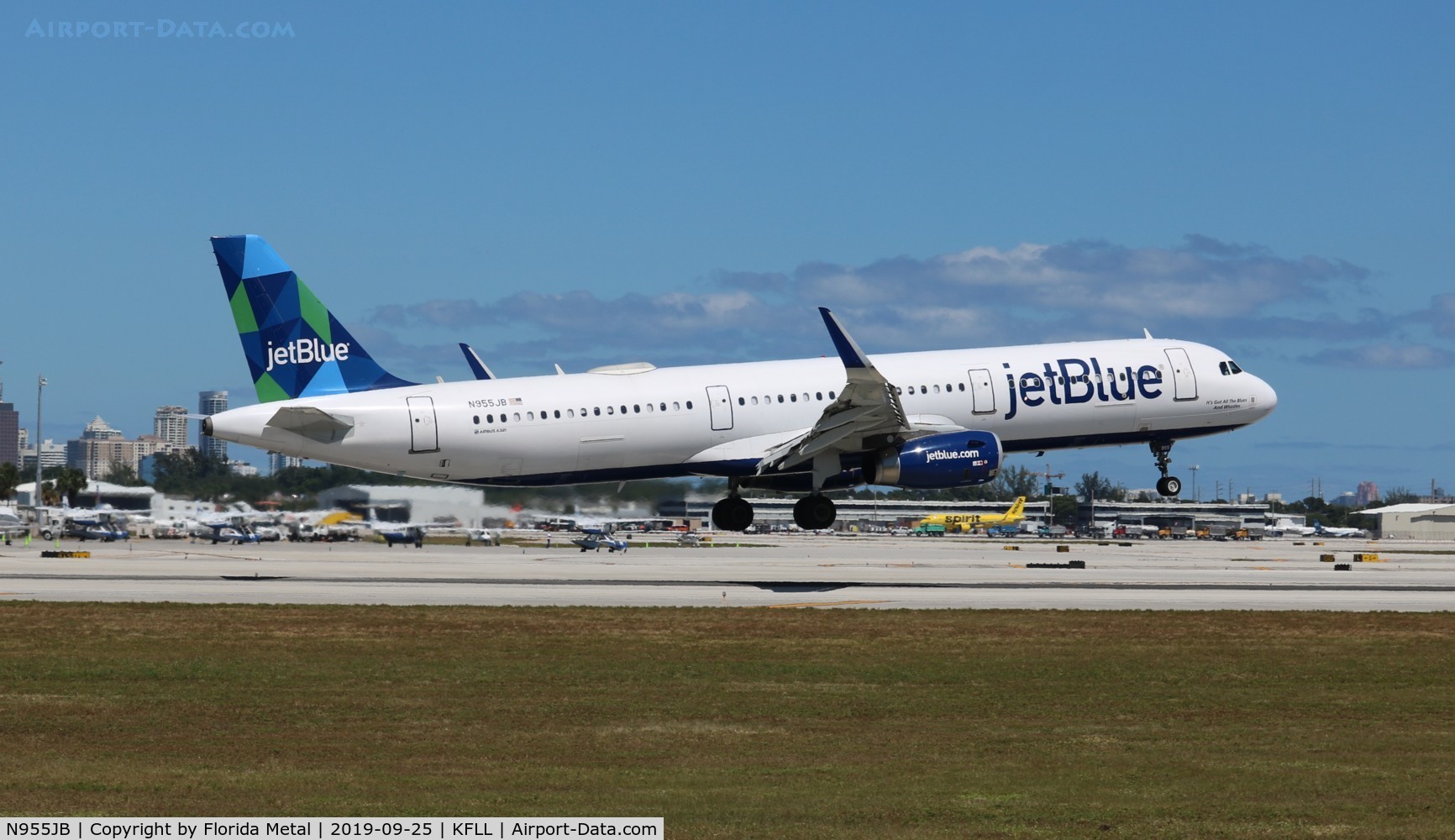 N955JB, 2015 Airbus A321-231 C/N 6757, JetBlue