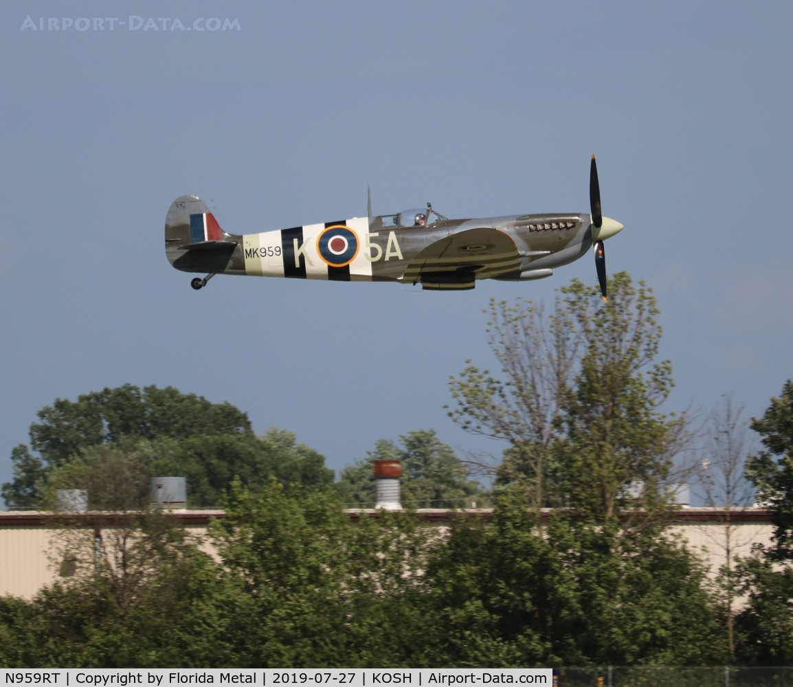 N959RT, 1944 Supermarine 361 Spitfire IXc C/N CBAF.8125, Spitfire