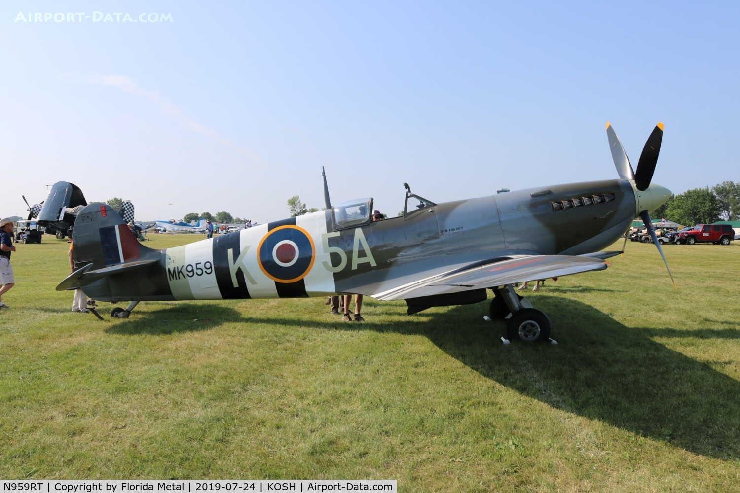 N959RT, 1944 Supermarine 361 Spitfire IXc C/N CBAF.8125, Spitfire