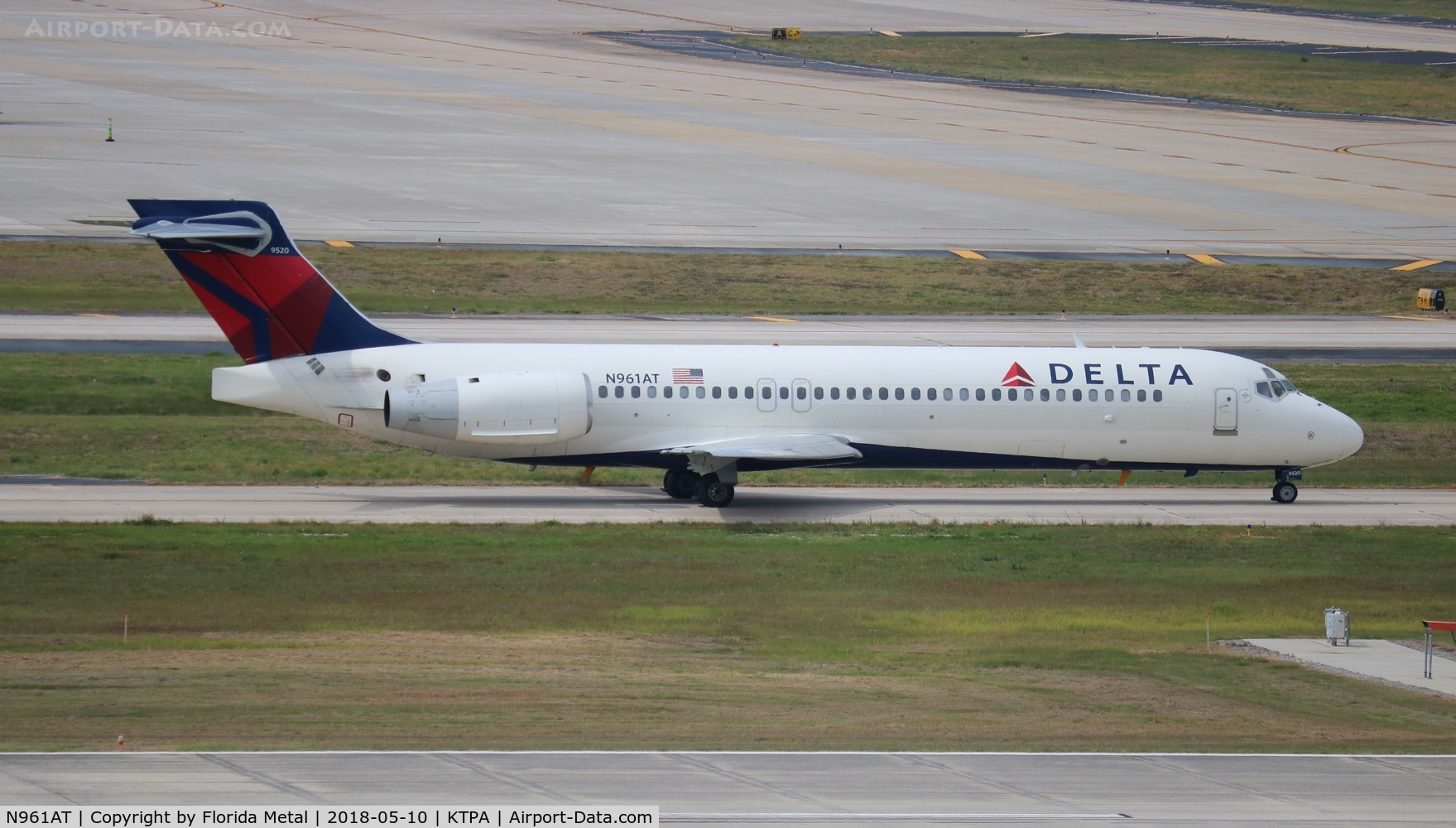 N961AT, 2001 Boeing 717-200 C/N 55023, Delta