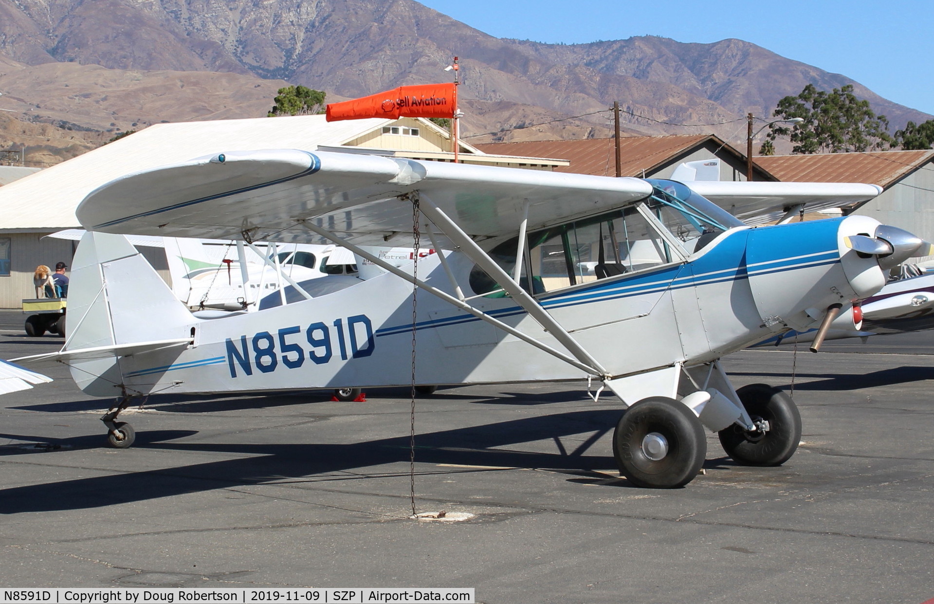 N8591D, 1958 Piper PA-18A Super Cub C/N 18-6251, 1958 Piper PA-18A SUPER CUB, Lycoming O-320 150 Hp, conversion from original 18A cropduster. All 18As were originally cropdusters.