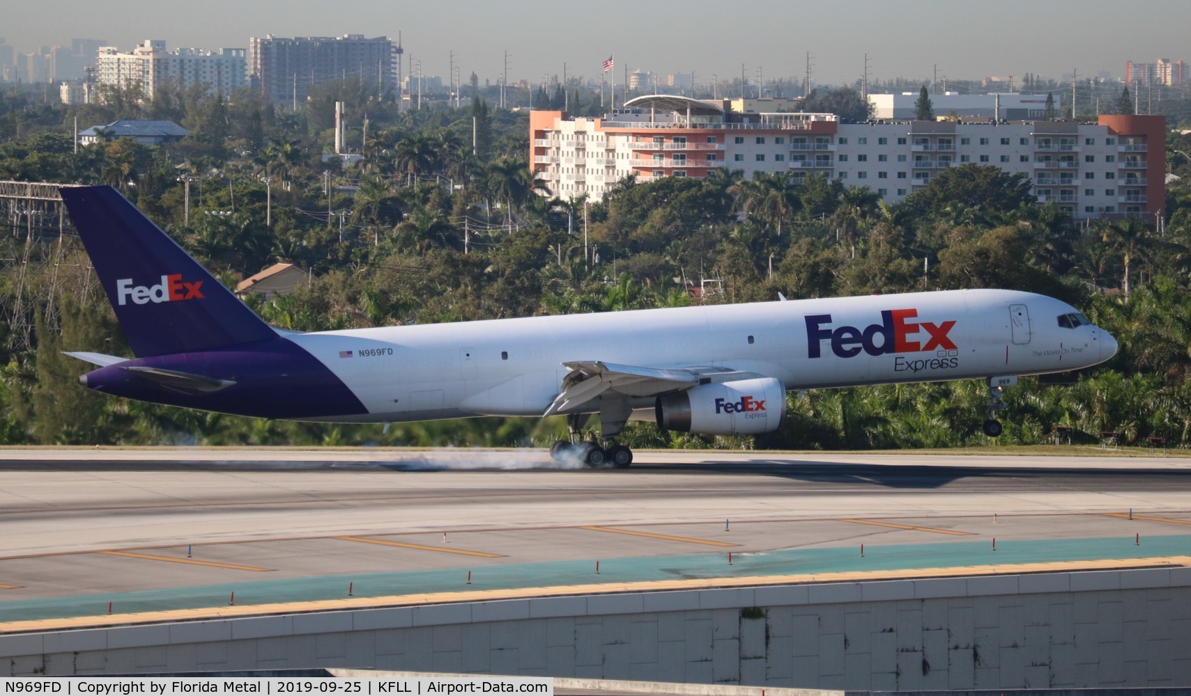 N969FD, 1997 Boeing 757-28A C/N 28164, FedEx