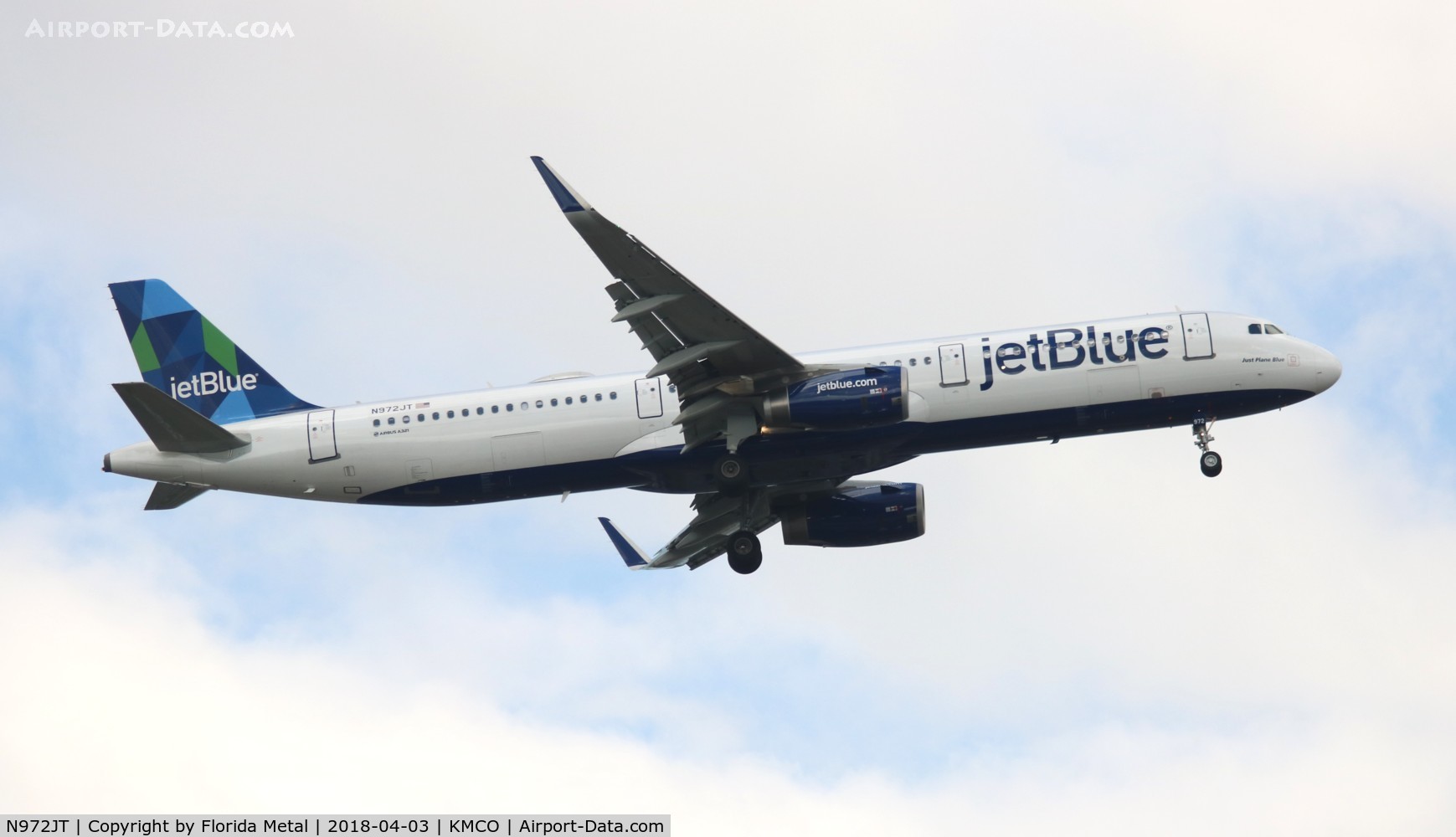 N972JT, 2016 Airbus A321-231 C/N 7455, JetBlue