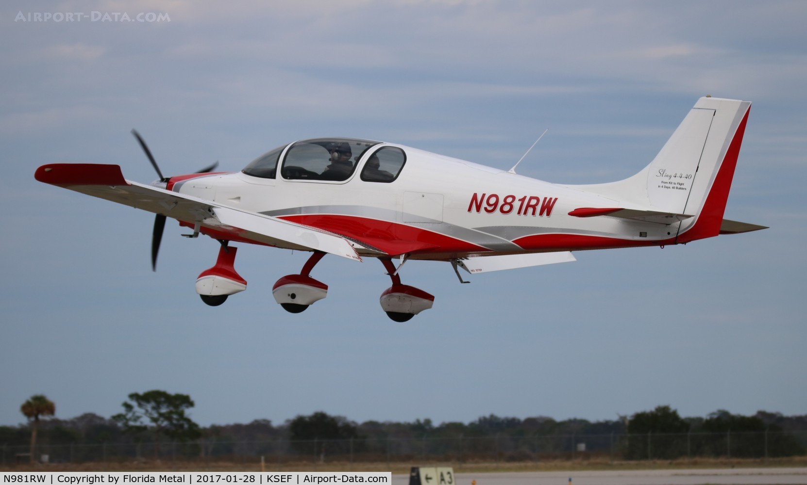 N981RW, 2014 The Airplane Factory Sling 4 C/N 057K, Sling 4