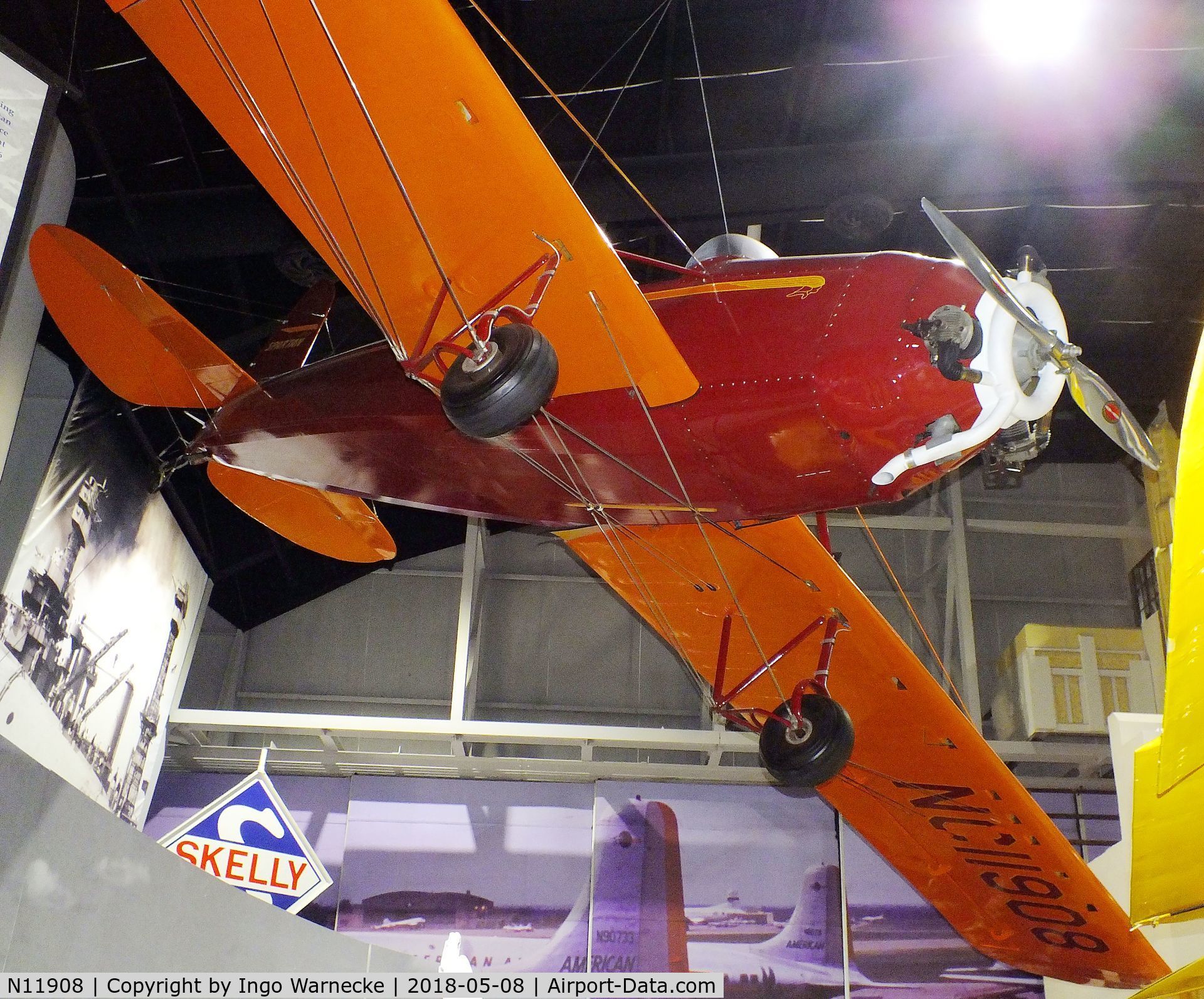 N11908, 1931 Spartan C2-60 C/N J-15, Spartan C2-60 at the Tulsa Air and Space Museum, Tulsa OK