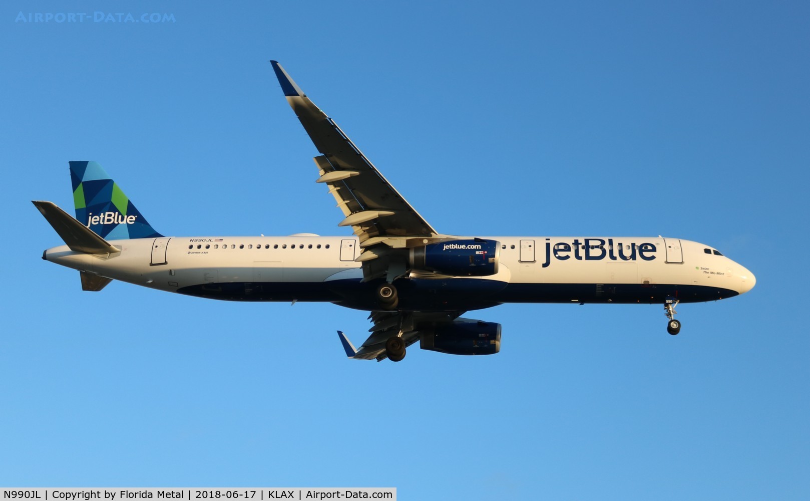 N990JL, 2017 Airbus A321-231 C/N 7993, JetBlue