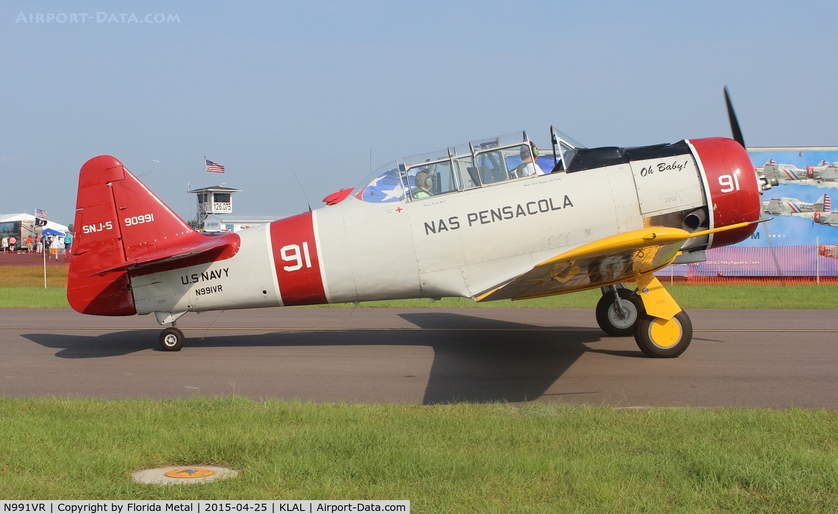 N991VR, 1942 North American SNJ-5 Texan C/N 90991, SNJ-5