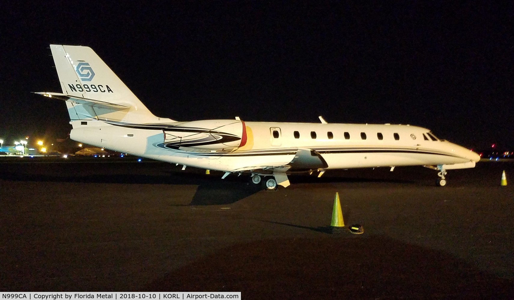 N999CA, 2015 Cessna 680 Citation Sovereign + C/N 680-0555, Sovereign + at ORL