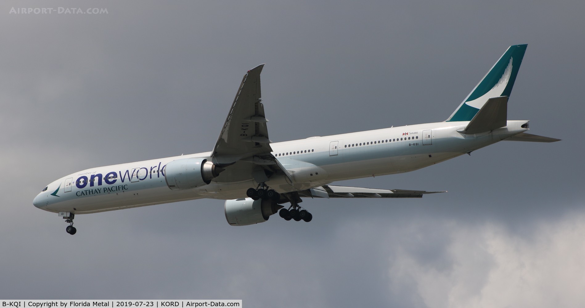 B-KQI, 2013 Boeing 777-367/ER C/N 41429, ORD spotting