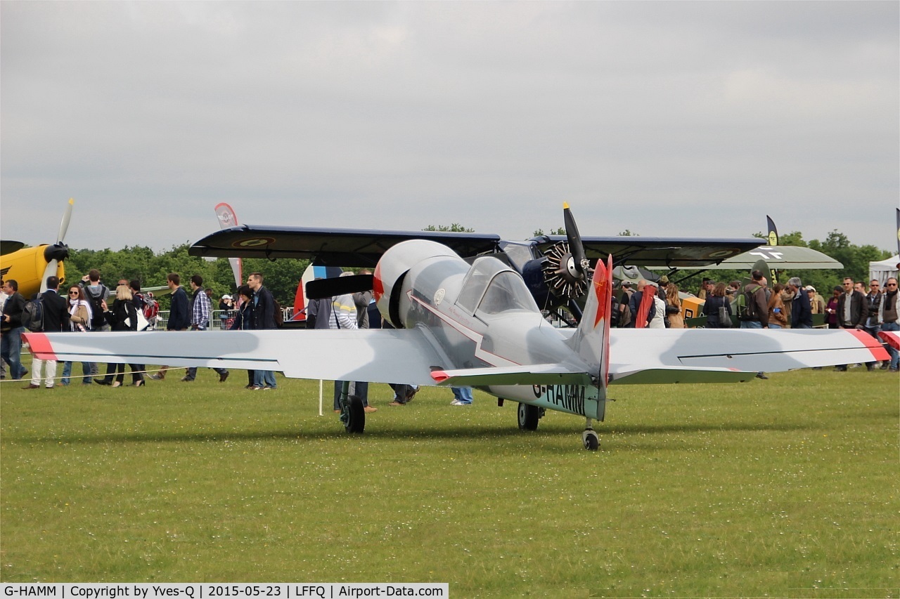 G-HAMM, 1983 Yakovlev Yak-50 C/N 832409, Yakovlev Yak-50, Static display, La Ferté-Alais Airfield (LFFQ) Air show 2015