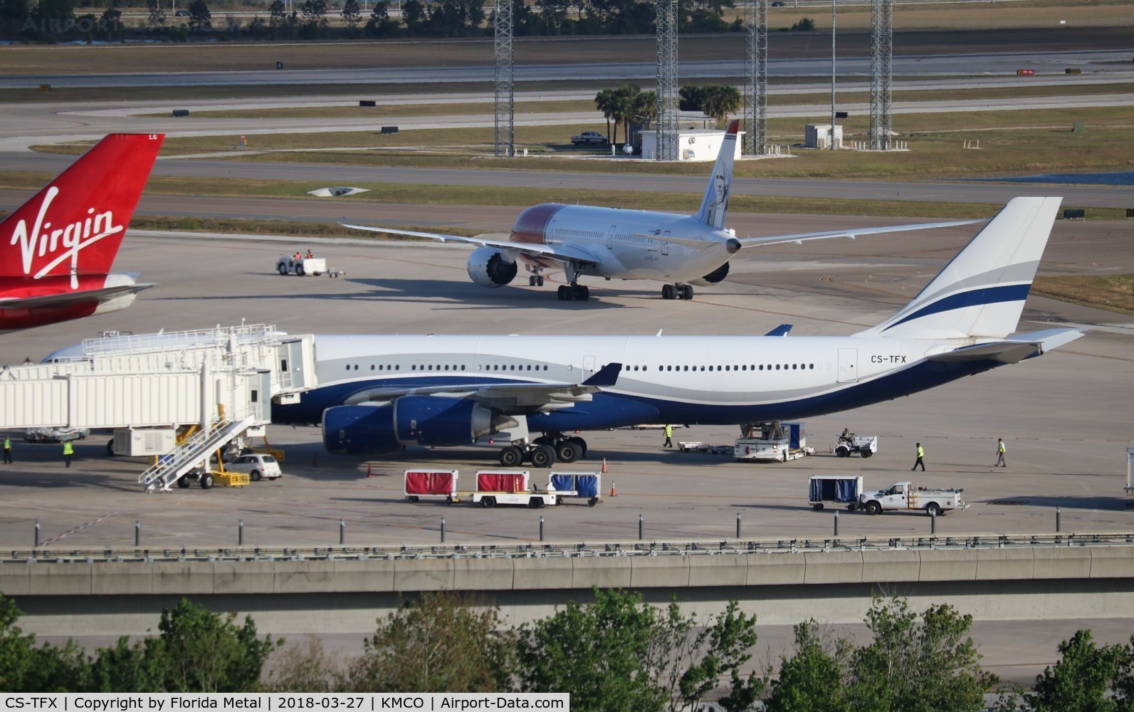 CS-TFX, 2008 Airbus A340-541 C/N 912, MCO spotting