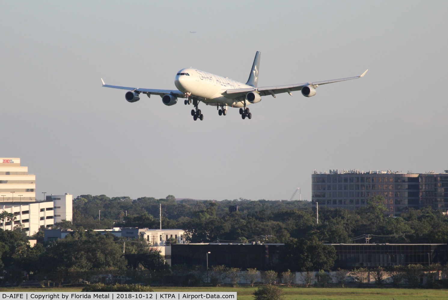 D-AIFE, 2001 Airbus A340-313X C/N 434, TPA spotting