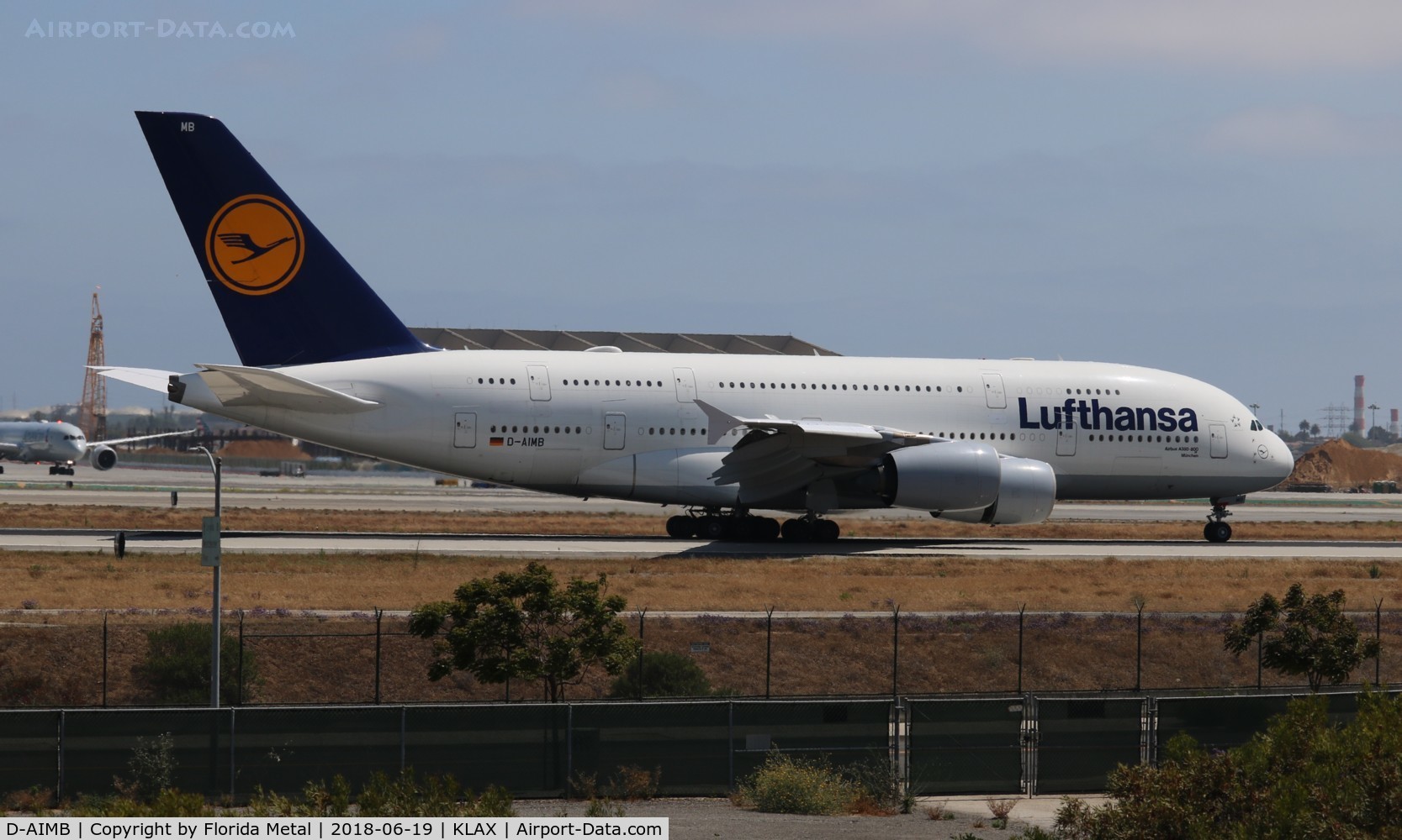 D-AIMB, 2010 Airbus A380-841 C/N 041, LAX spotting