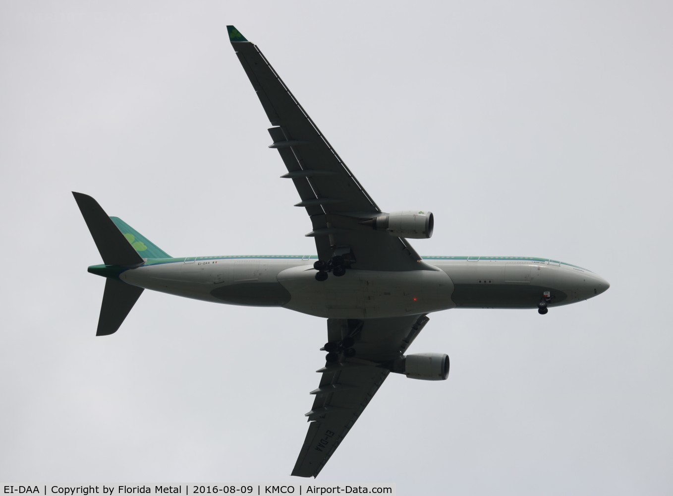 EI-DAA, 2001 Airbus A330-202 C/N 397, MCO 2016