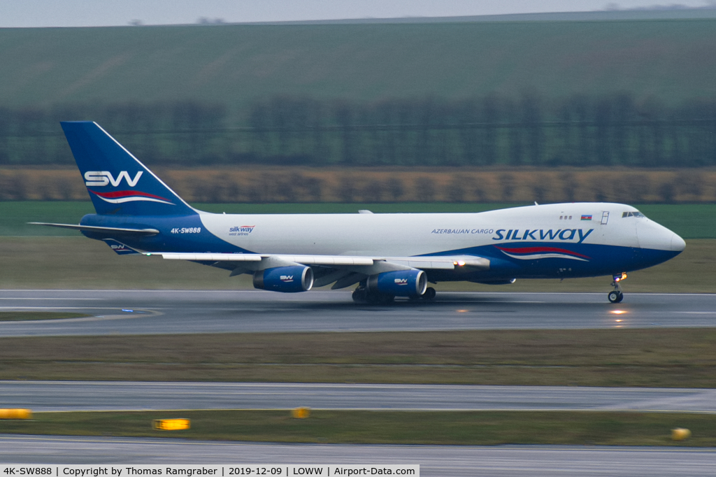 4K-SW888, 1999 Boeing 747-4R7F/SCD C/N 29730, Silk Way West Airlines Boeing 747-400(F/SCD)