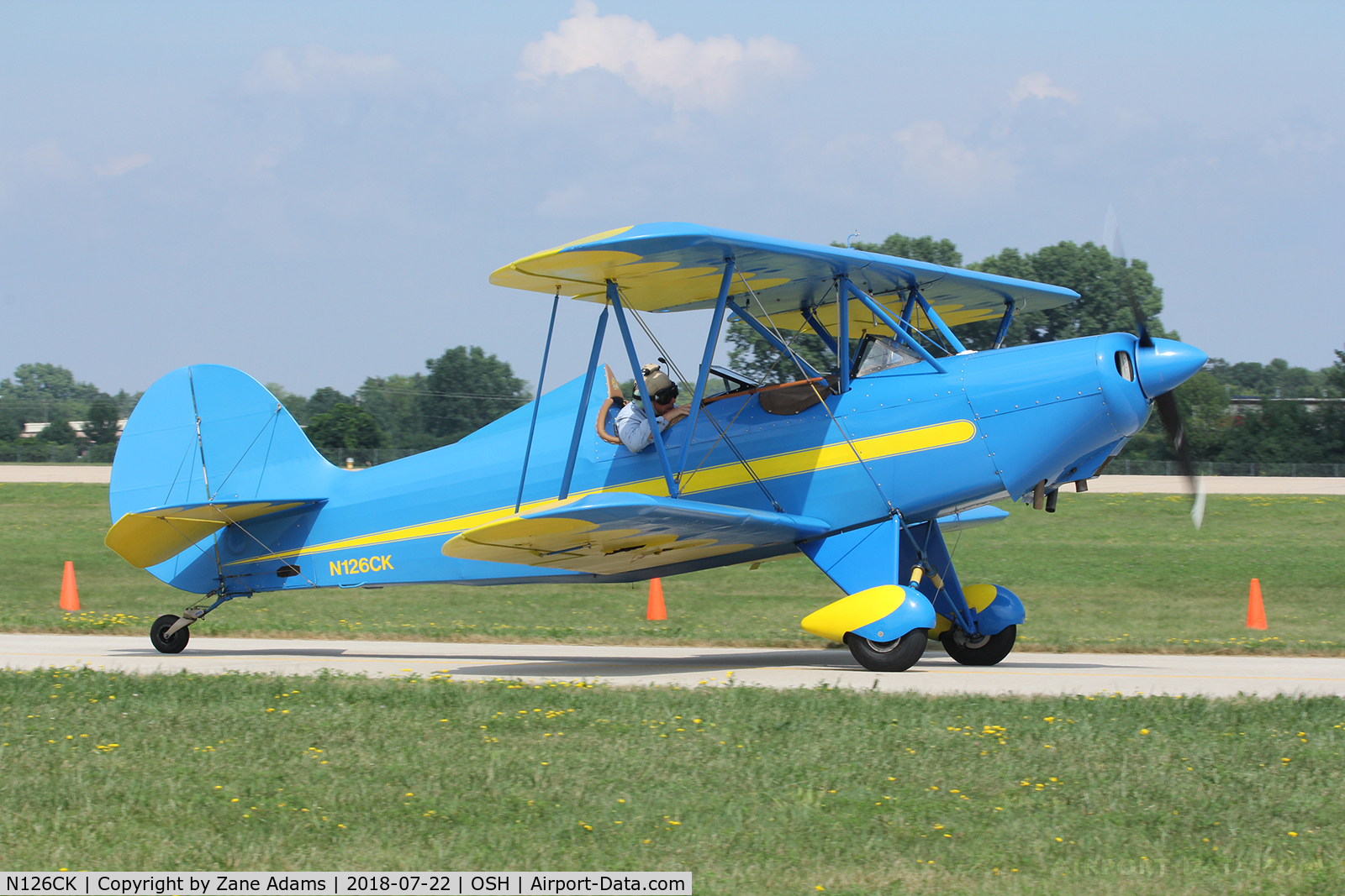 N126CK, 2006 Hatz CB-1 C/N 695, At the 2018 EAA Airventure - Oshkosh, Wisconsin