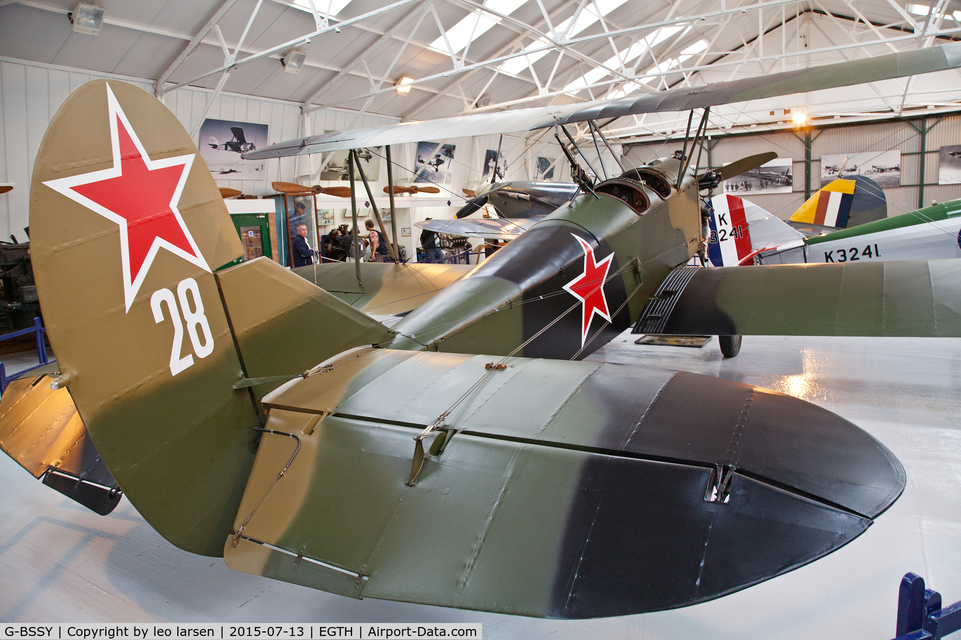 G-BSSY, 1944 Polikarpov Po-2 C/N 0094, Shuttleworth Collection 13.7.2015