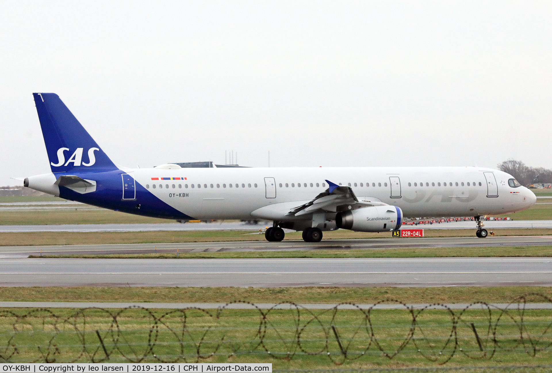 OY-KBH, 2002 Airbus A321-232 C/N 1675, Copenhagen 16.12.2019