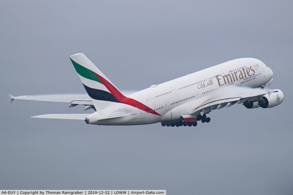 A6-EUY, 2017 Airbus A380-842 C/N 242, Emirates Airbus A380
