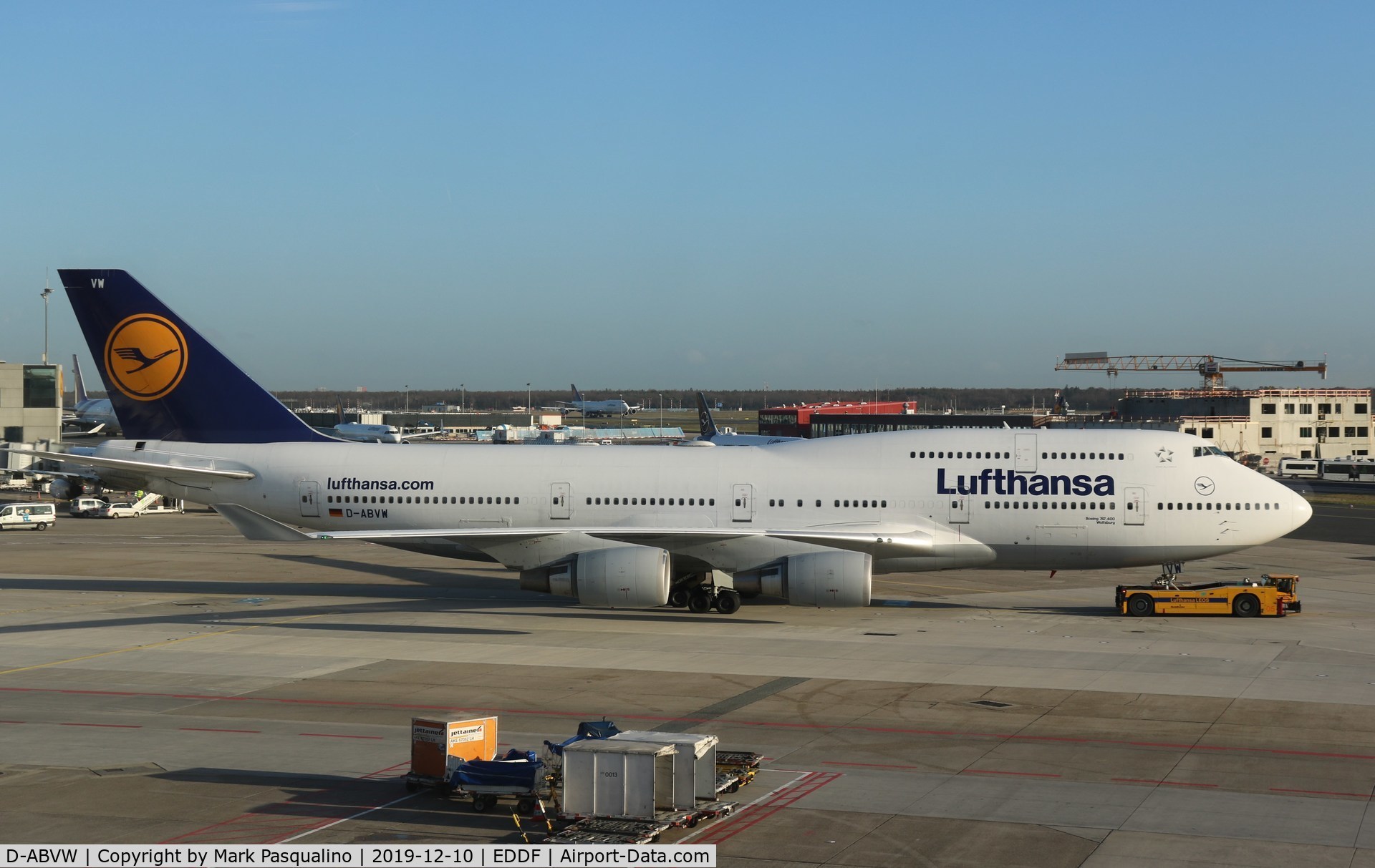 D-ABVW, 1999 Boeing 747-430 C/N 29493, Boeing 747-430