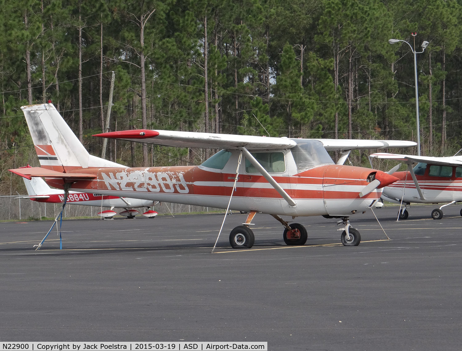 N22900, 1968 Cessna 150H C/N 15068601, N22900 at Slidell airport LA