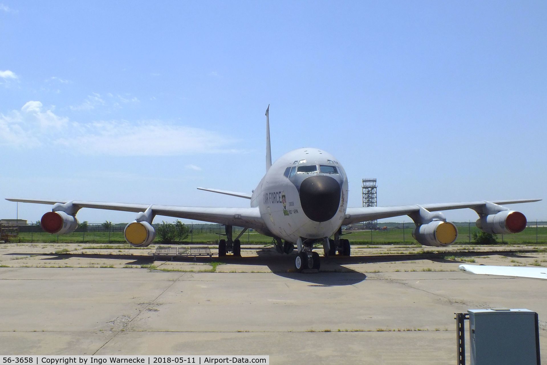 56-3658, 1956 Boeing KC-135E-BN Stratotanker C/N 17407, Boeing KC-135E Stratotanker at the Kansas Aviation Museum, Wichita KS