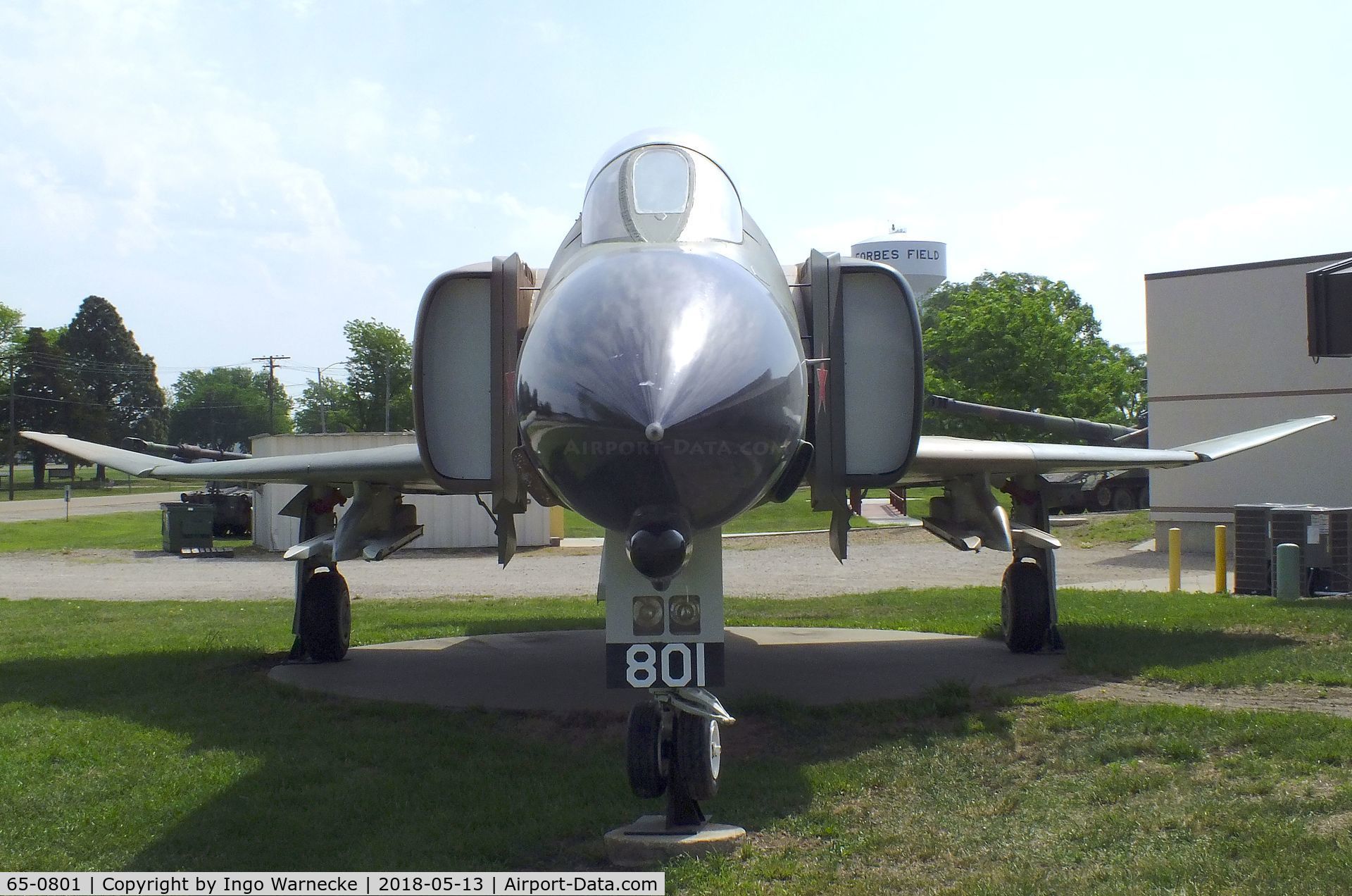 65-0801, 1965 McDonnell F-4D Phantom II C/N 1880, McDonnell F-4D Phantom II at the Museum of the Kansas National Guard, Topeka KS