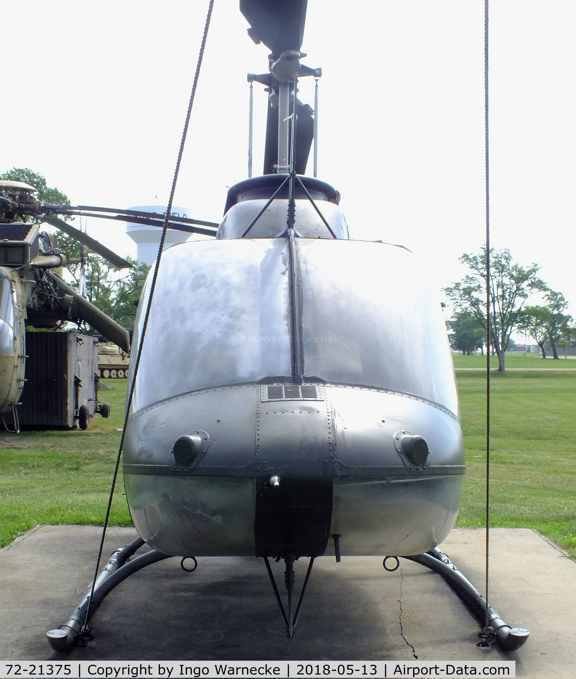 72-21375, 1972 Bell OH-58A Kiowa C/N 42041, Bell OH-58A Kiowa at the Museum of the Kansas National Guard, Topeka KS