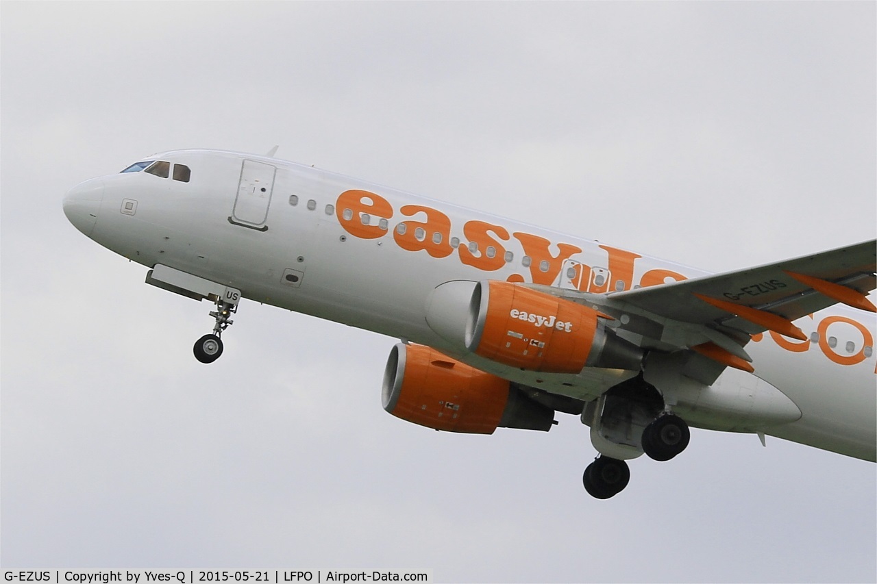 G-EZUS, 2012 Airbus A320-214 C/N 5104, Airbus A320-214, Take off rwy 24, Paris-Orly airport (LFPO-ORY)
