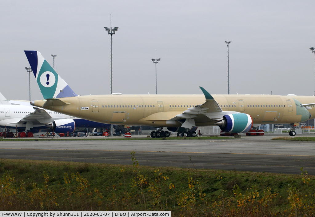 F-WWAW, 2019 Airbus A350-941 C/N 400, C/n 0400 - For Evelop!
