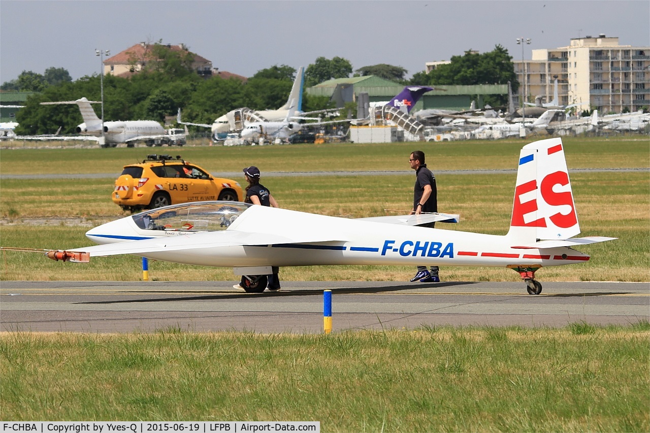 F-CHBA, Marganski Swift S-1 C/N 108, Marganski Swift S-1, Taxiing to parking area, Paris-Le Bourget (LFPB-LBG) Air show 2015