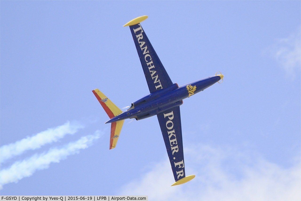 F-GSYD, Fouga CM-170 Magister C/N 455, Fouga CM-170 Magister, On display, Paris-Le Bourget Air Show 2015