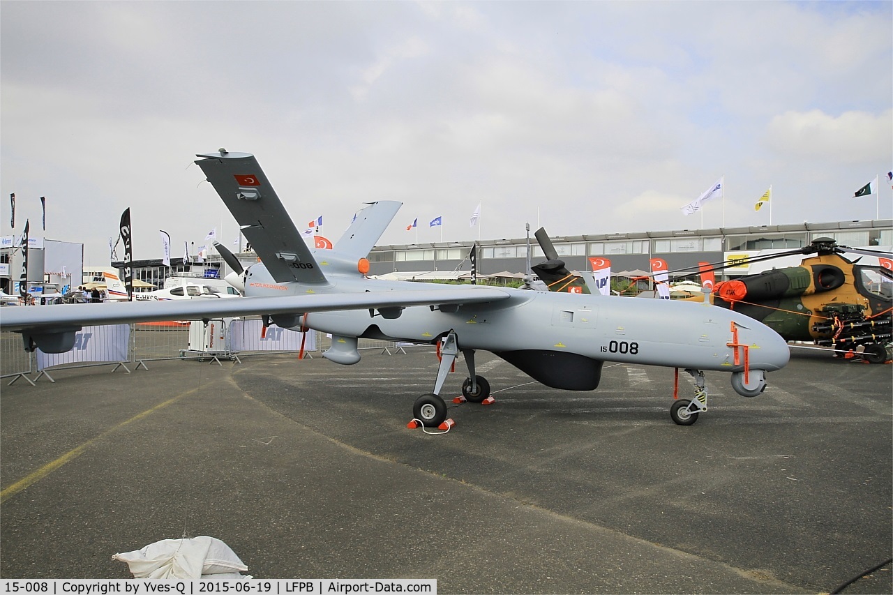 15-008, TAI Anka UAV C/N N/A, TAI Anka UAV, Static display, Paris-Le Bourget (LFPB-LBG) Air show 2015