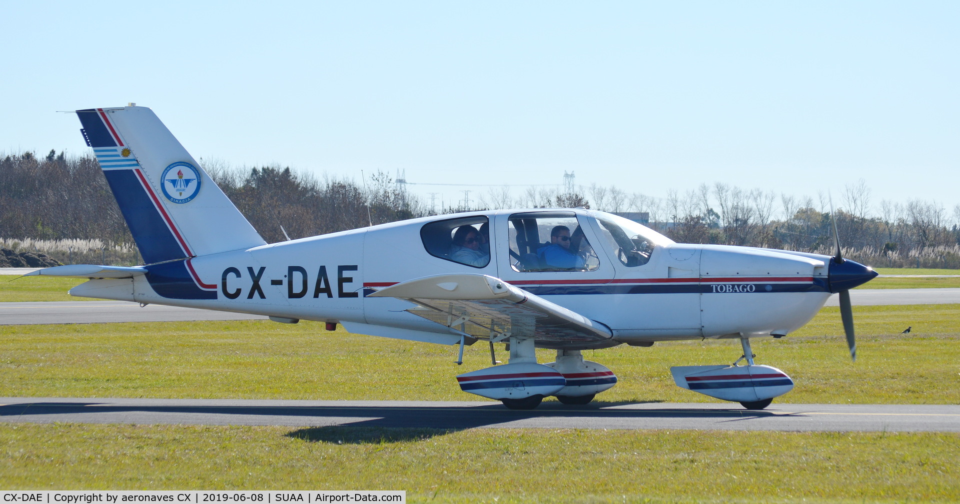 CX-DAE, Aerospatiale-Socata Tobago TB-10 C/N 1342, Aniversario del I.A.A. 8/6/19