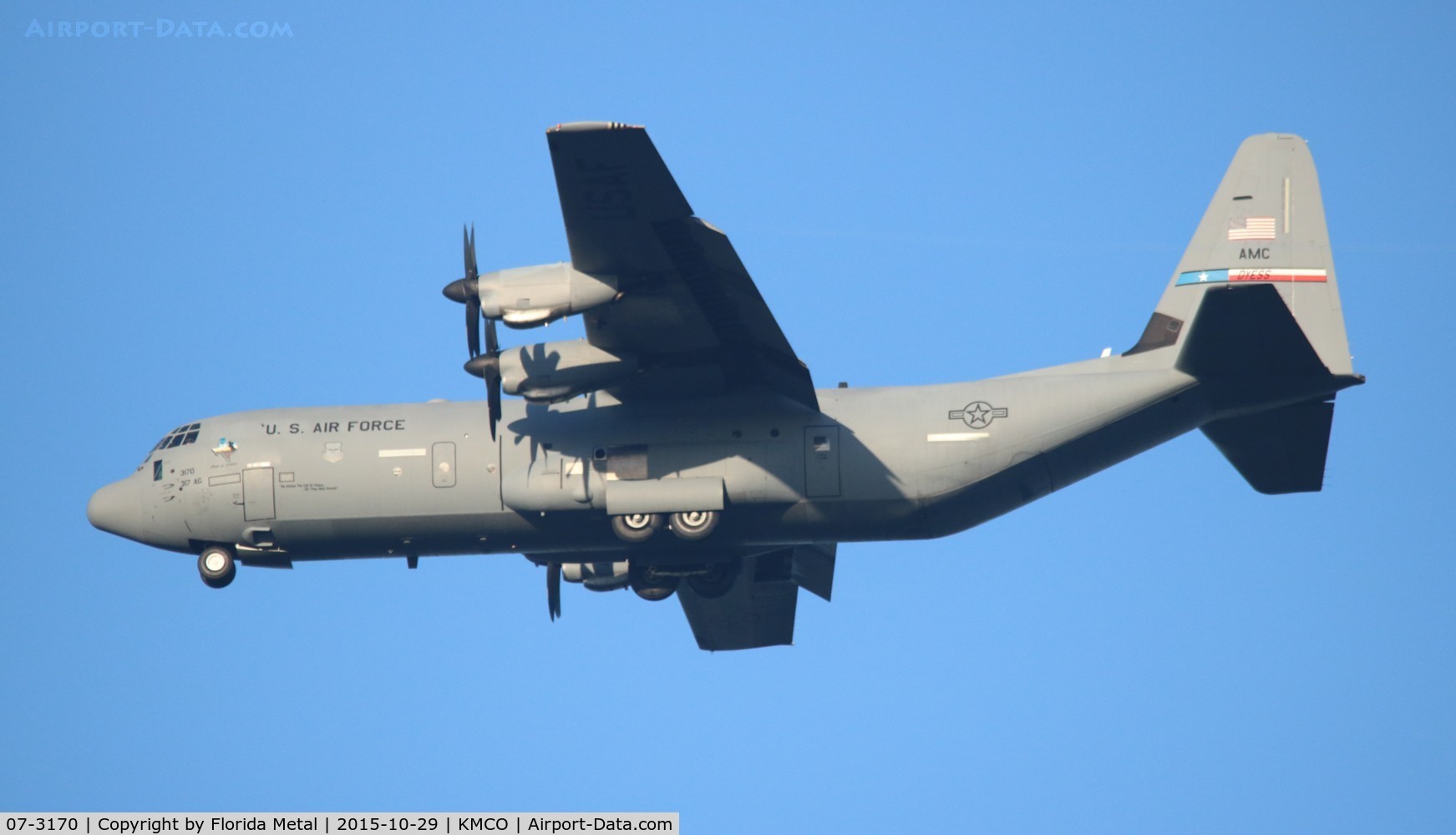 07-3170, 2007 Lockheed Martin C-130J-30 Super Hercules C/N 382-5628, Airlift and Tanker 2015