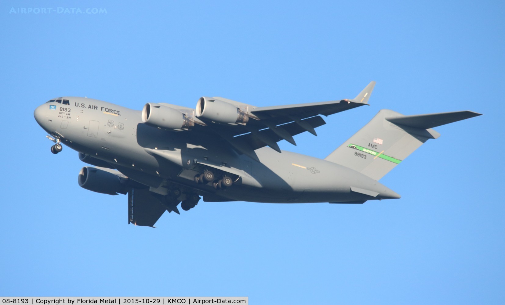 08-8193, 2008 Boeing C-17A Globemaster III C/N P-193/F215, Airlift and Tanker 2015