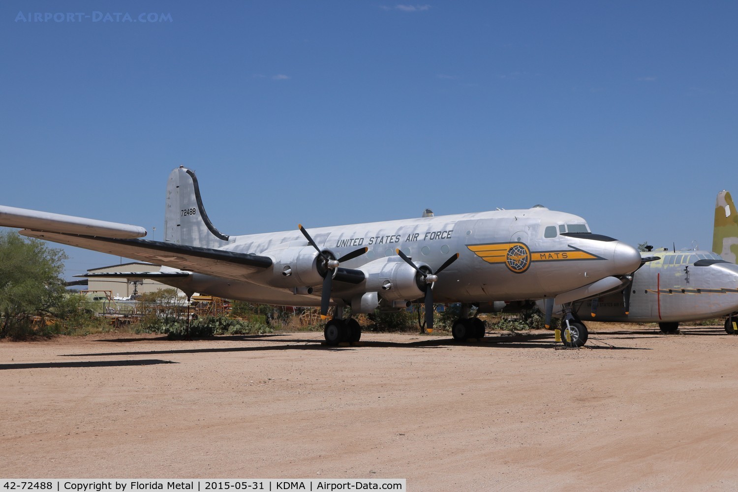 42-72488, Douglas C-54D Skymaster C/N 10593/324, PIMA 2015