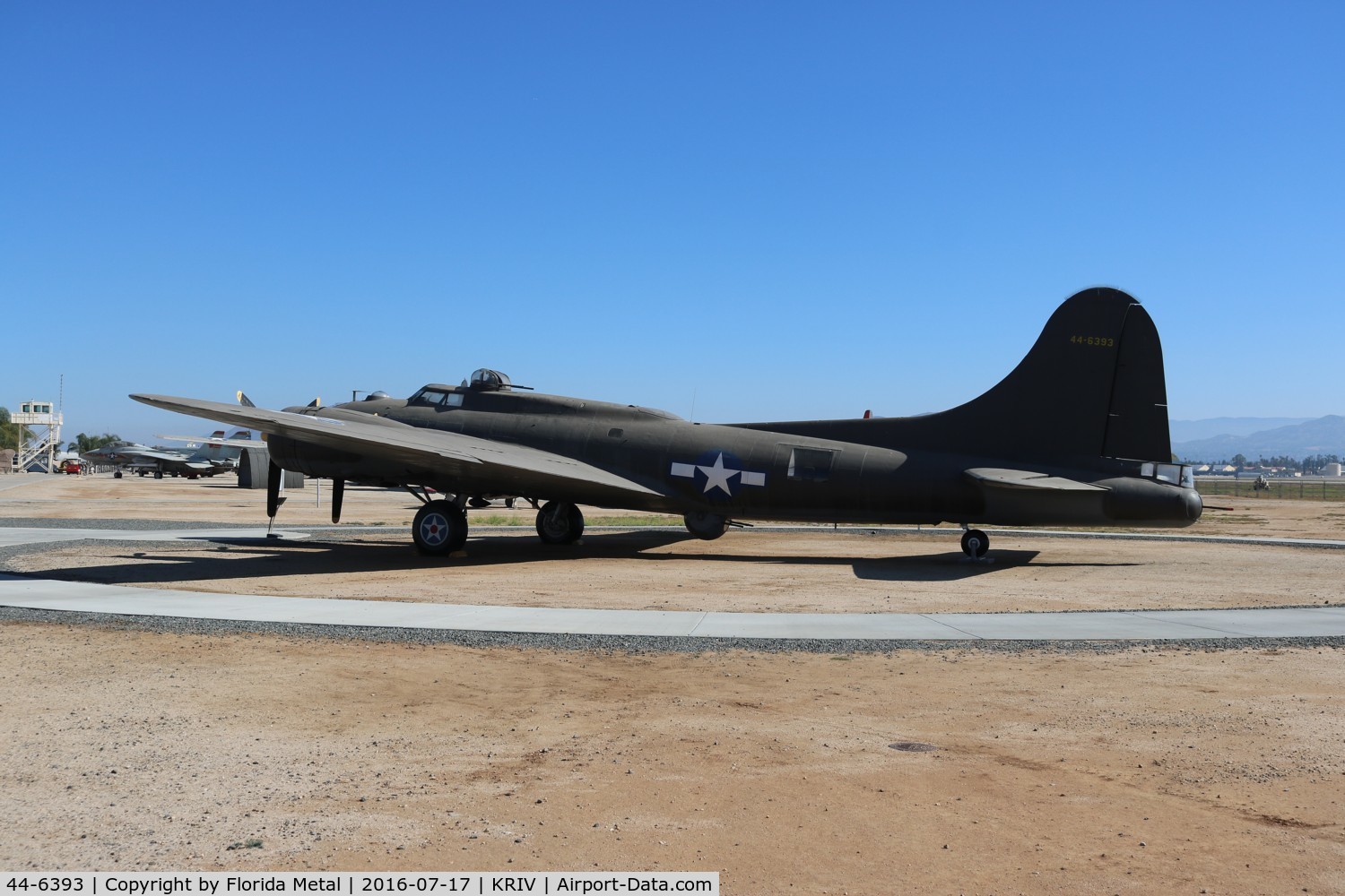 44-6393, 1944 Boeing B-17G Flying Fortress C/N 22616, March AFB